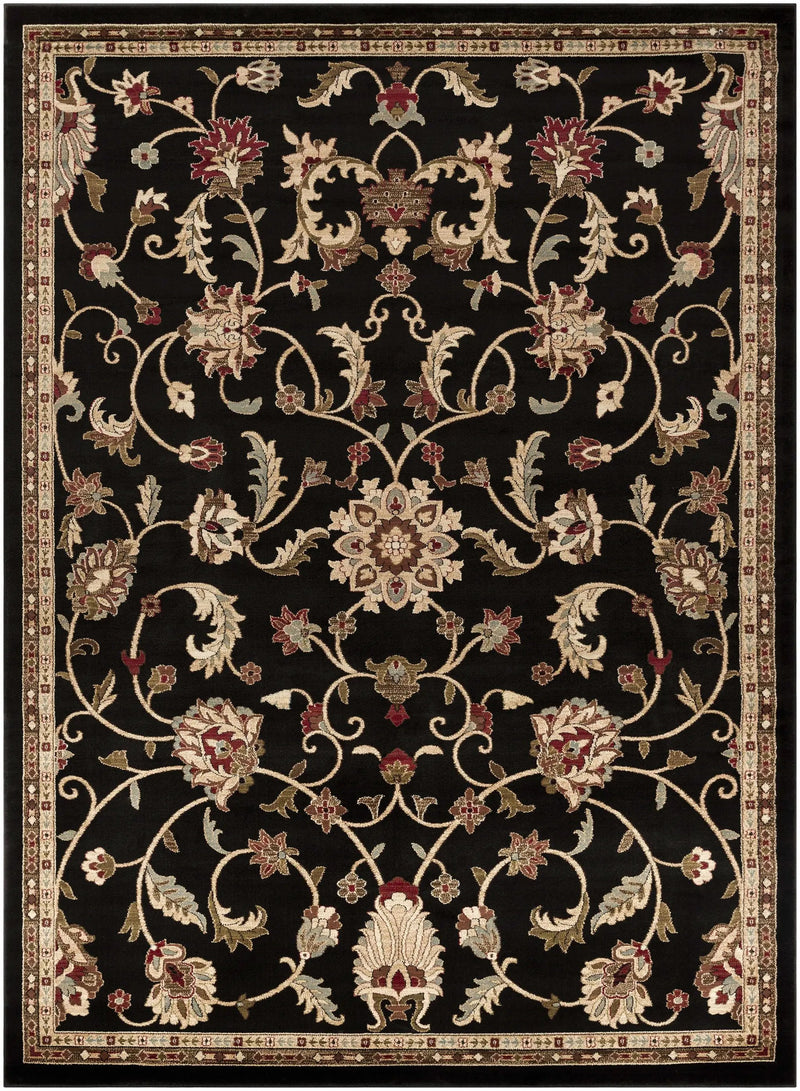 Salona Luxe Black Rug by Boutique Rugs