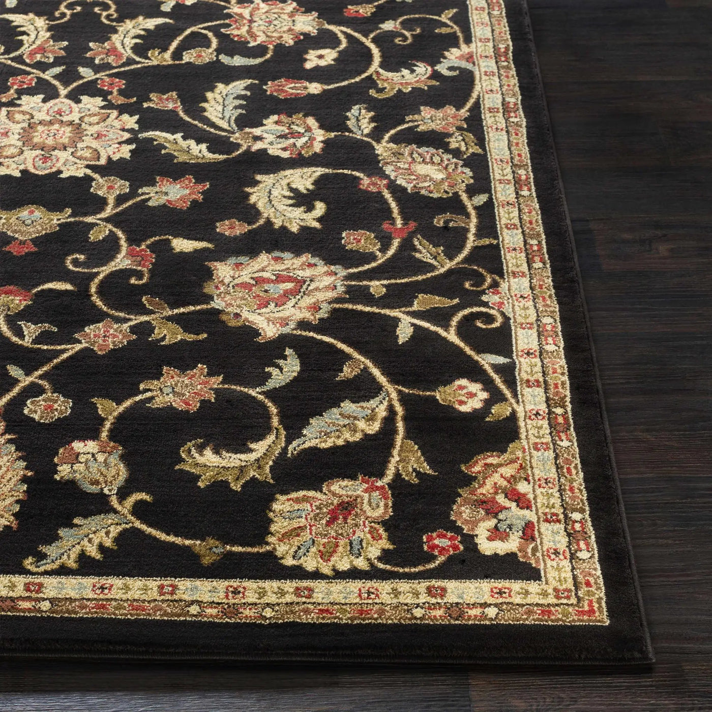 Salona Luxe Black Rug by Boutique Rugs