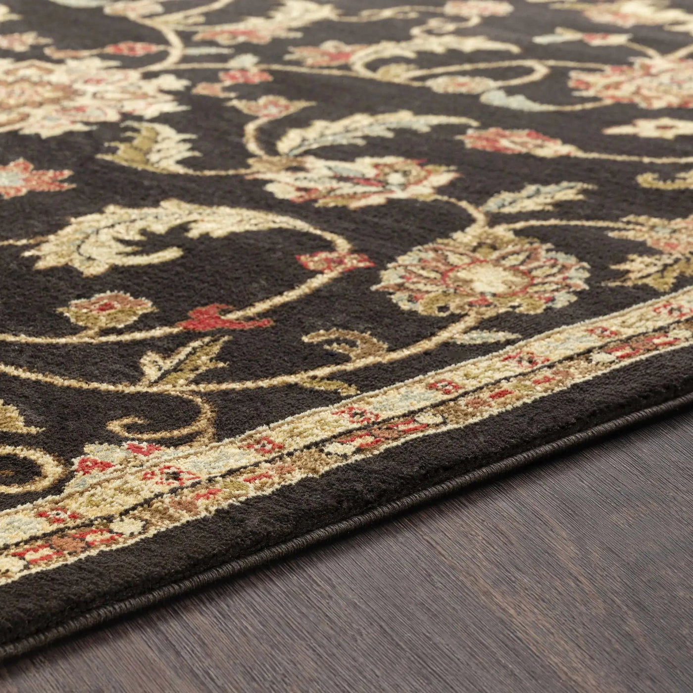 Salona Luxe Black Rug by Boutique Rugs