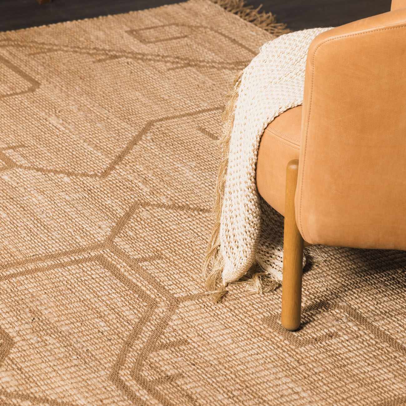 Ndoki Jute Rug - Clearance by Boutique Rugs