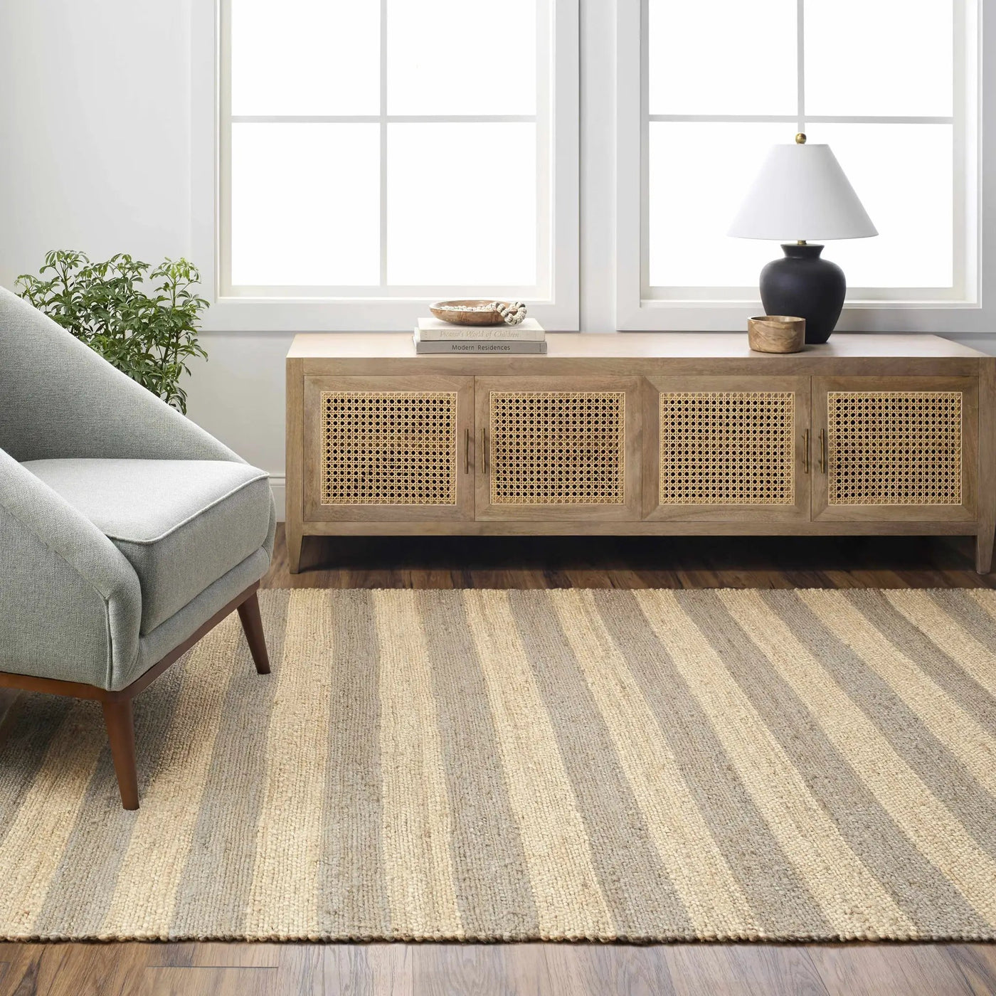 Ilkay Jute Area Rug - Clearance by Boutique Rugs