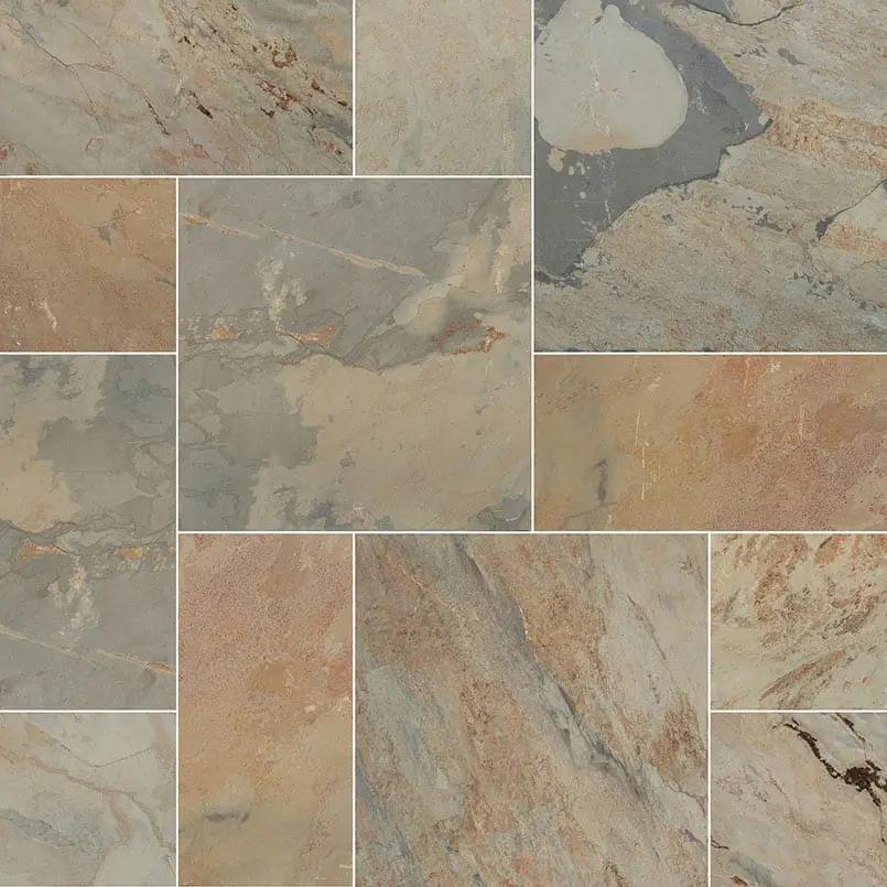 Autumn Gauged Slate Tiles by MSI Surfaces