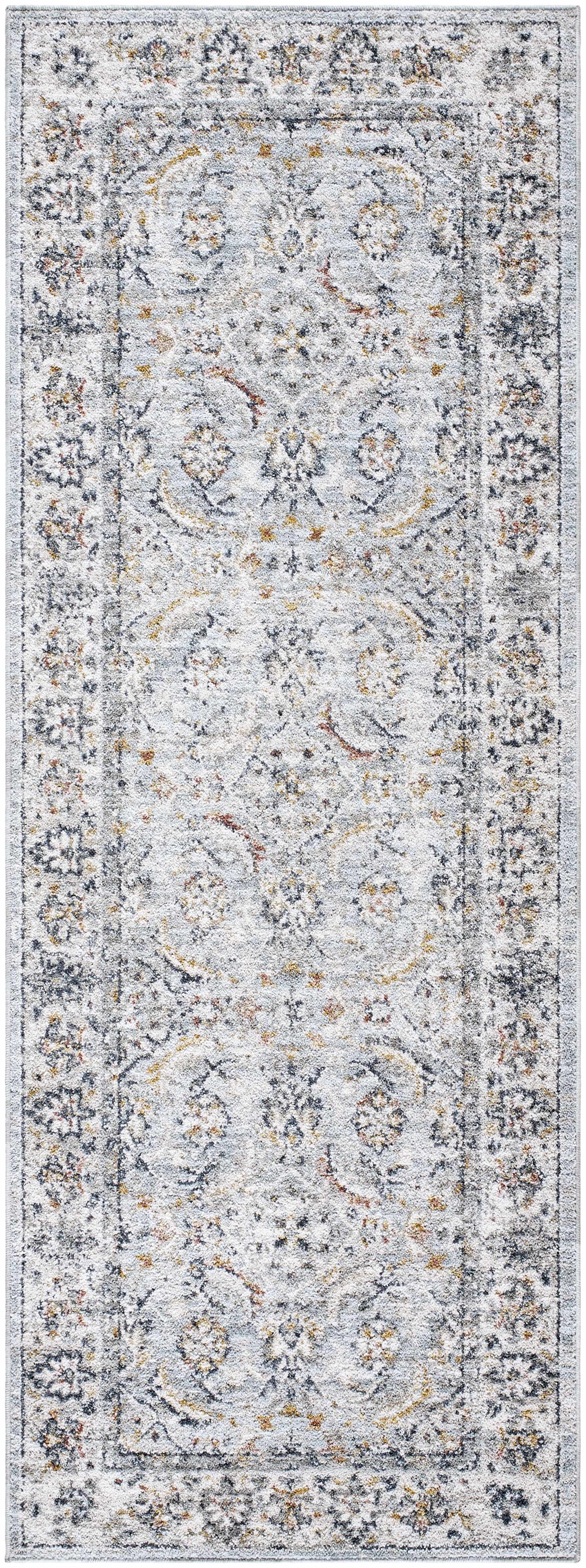 Jeven Blue Area Rug - Clearance by Boutique Rugs