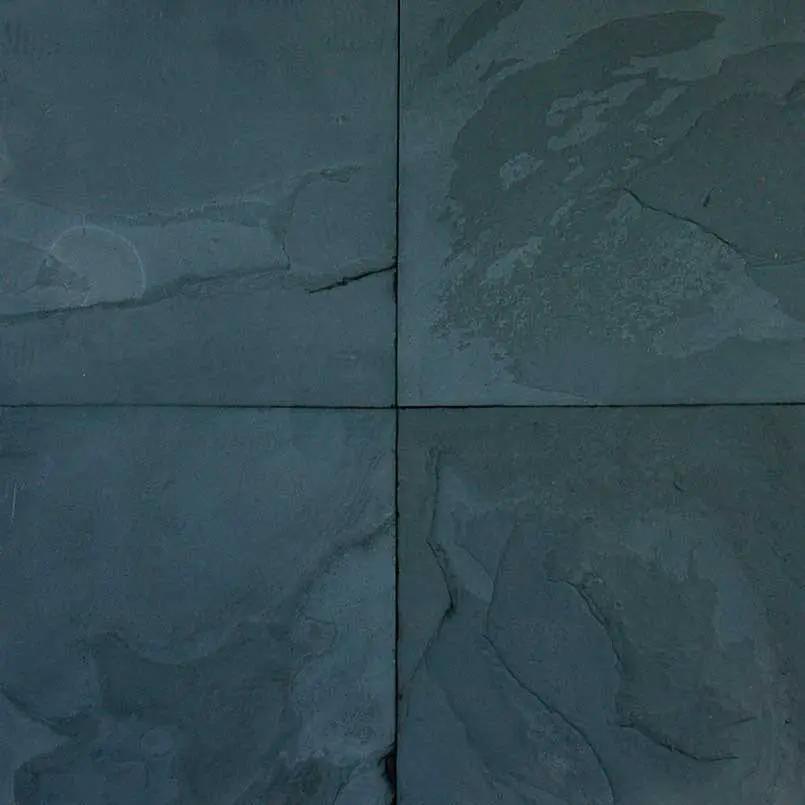 Premium Black Gauged Slate Tiles 16x16 by MSI Surfaces