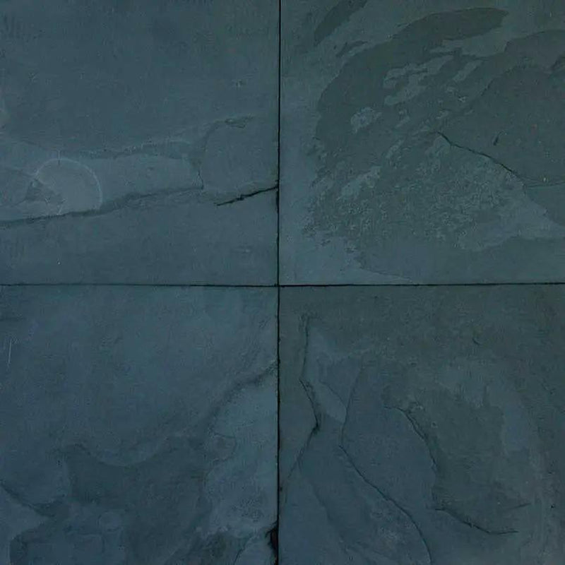 Premium Black Gauged Slate Tiles 16x16 by MSI Surfaces