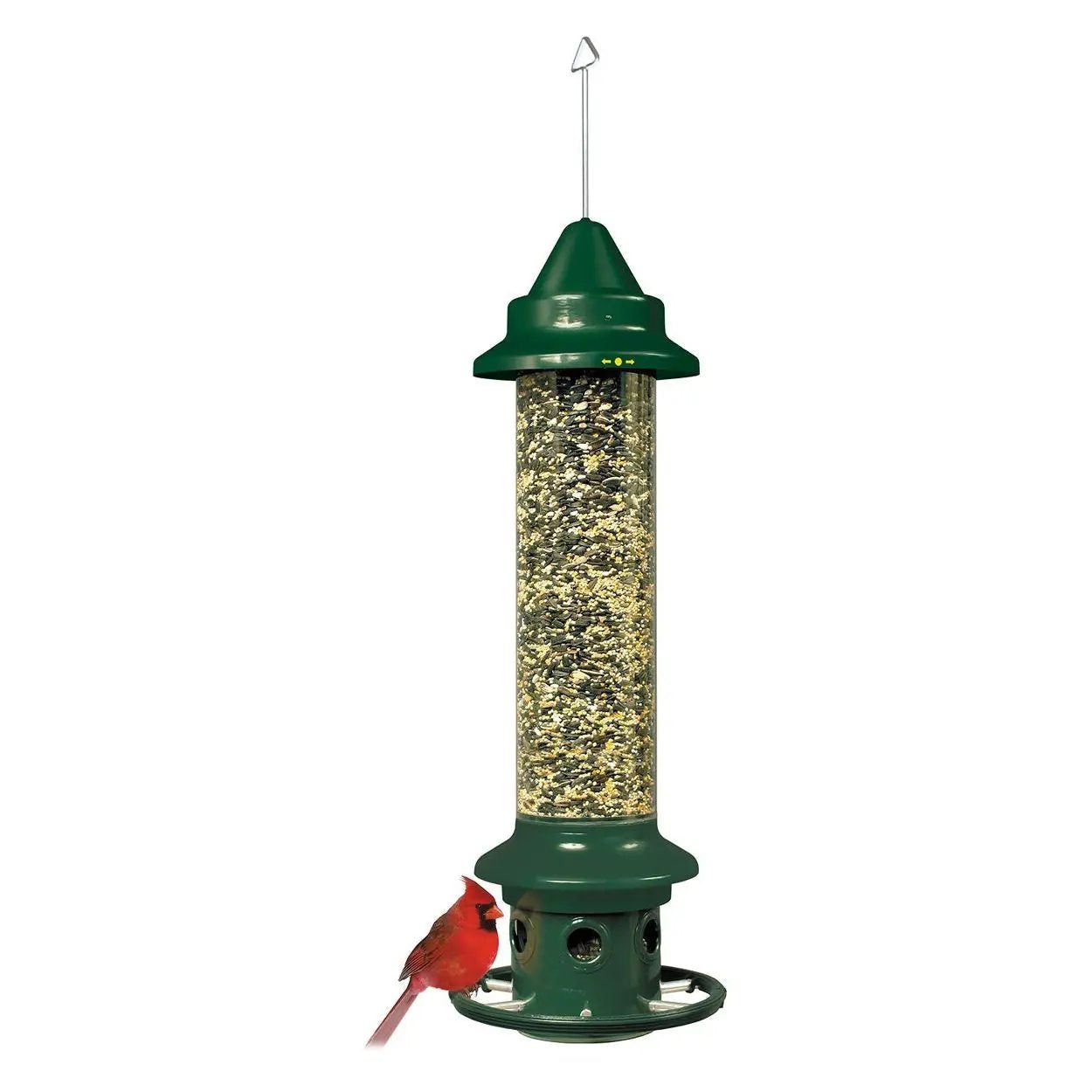 Squirrel-proof Bird Feeder with Perch Ring by HomePacific