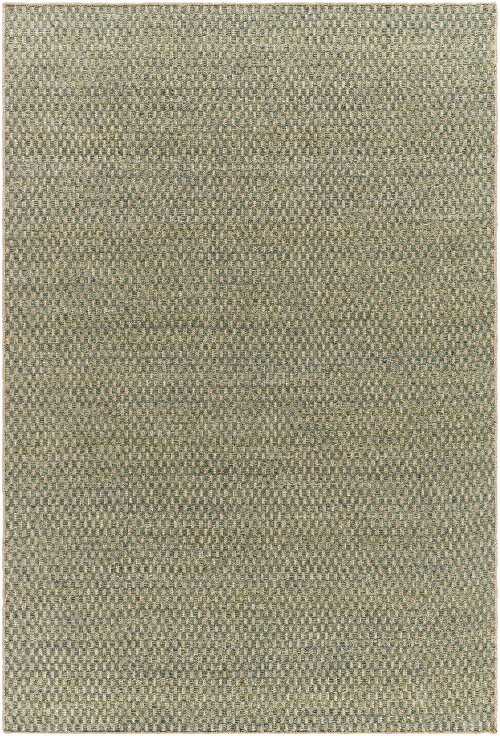 Verdel Sage Cottage Farmhouse Wool Handmade Area Rug - Clearance by Boutique Rugs