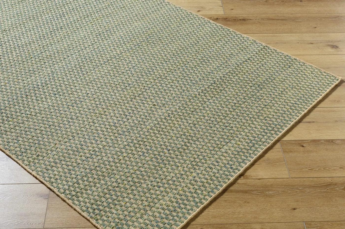 Verdel Sage Cottage Farmhouse Wool Handmade Area Rug - Clearance by Boutique Rugs