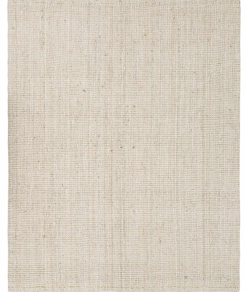 Ambel Cream Jute Rug by Boutique Rugs