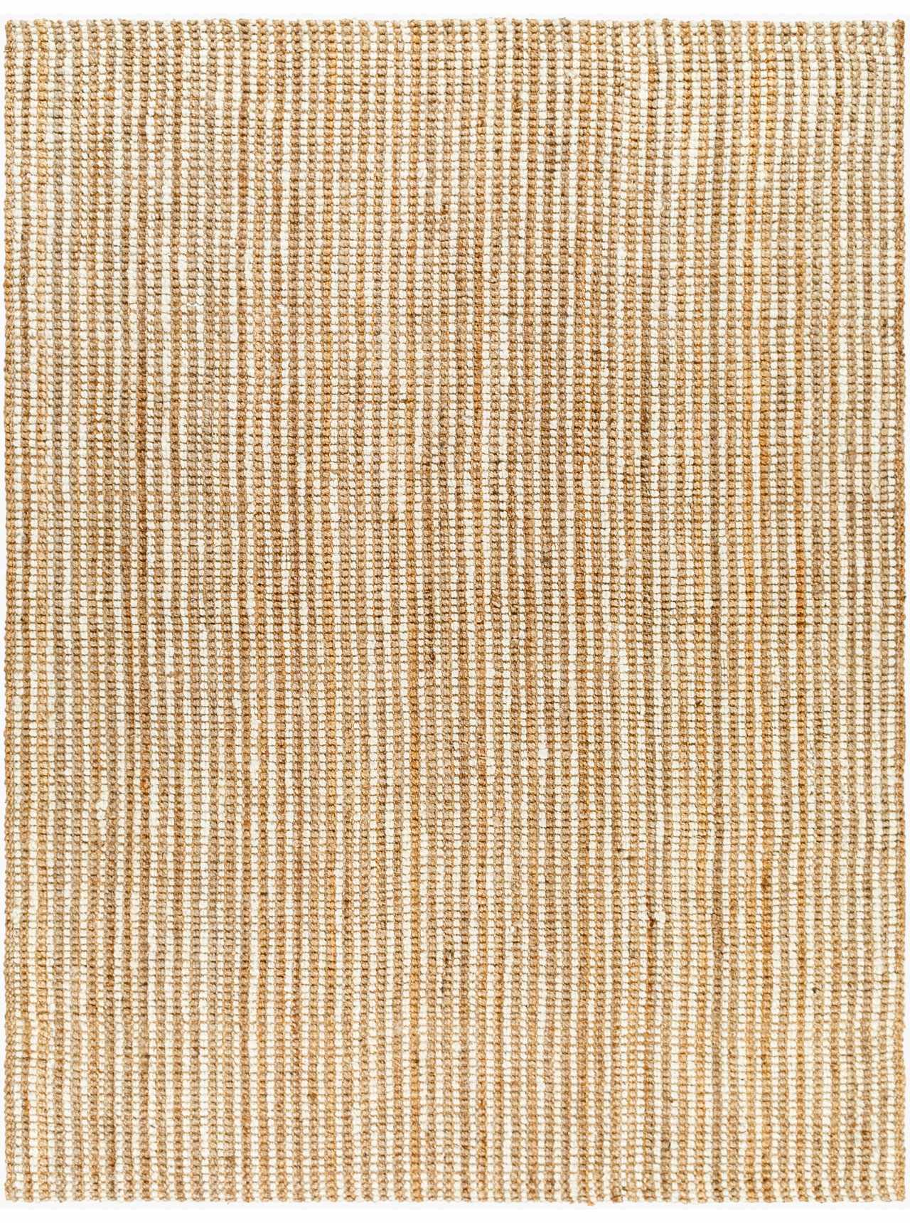Ambel Tan Camel Jute Area Rug by Boutique Rugs