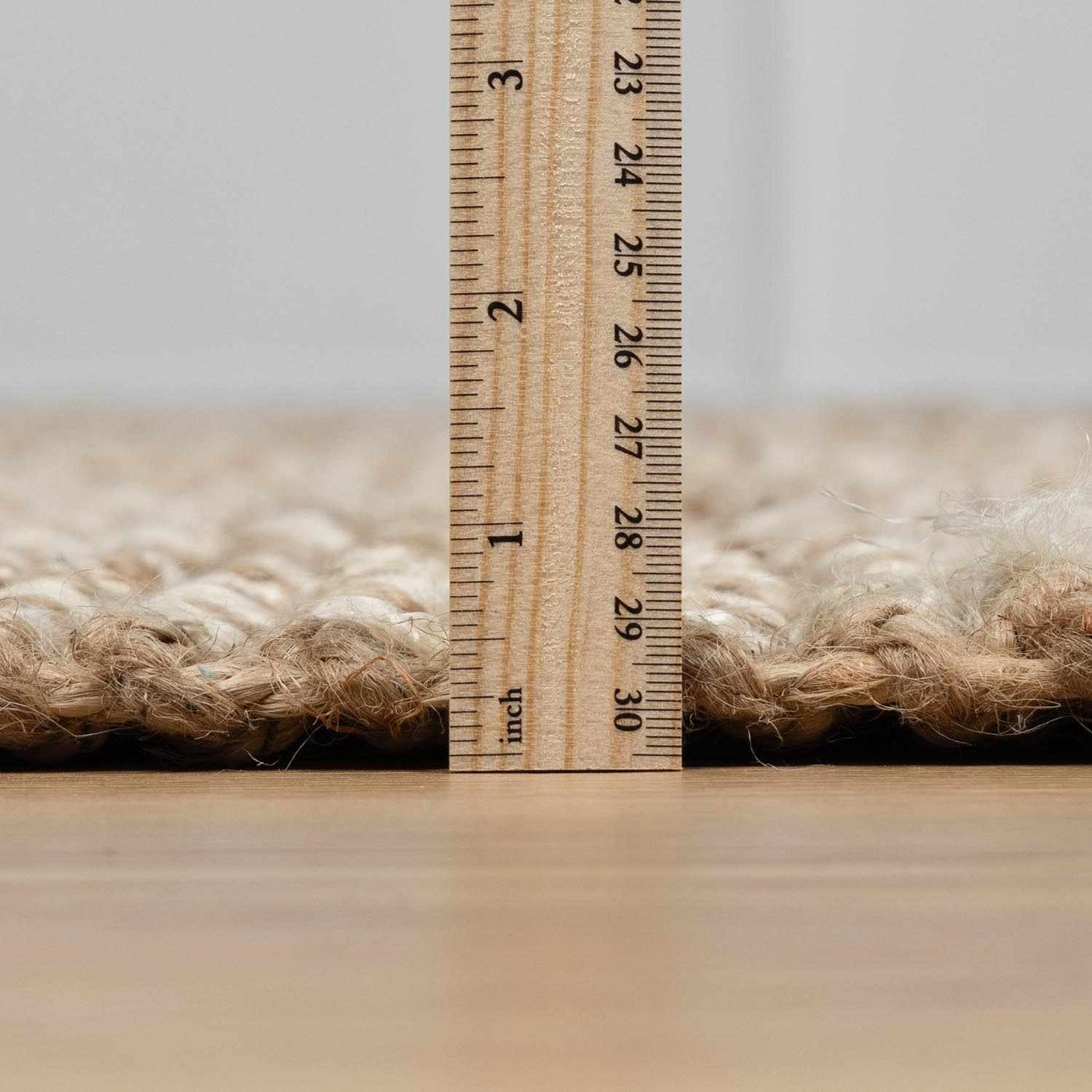 Ambel Tan Camel Jute Area Rug by Boutique Rugs