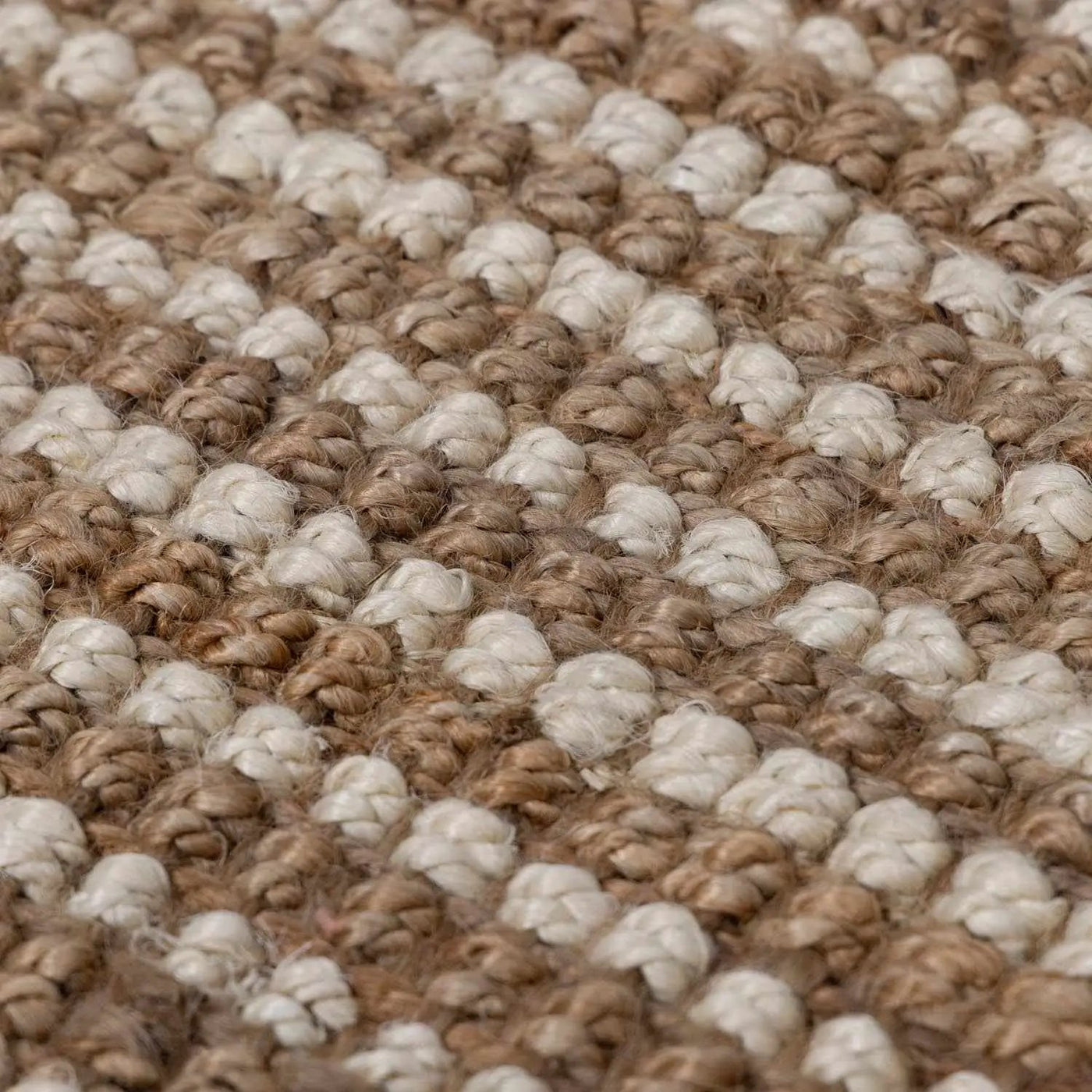 Ambel Tan Camel Jute Area Rug by Boutique Rugs