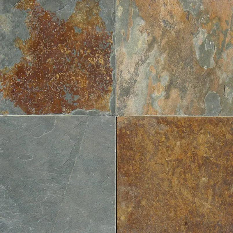 California Gold Gauged Slate Tiles 16x16 by MSI Surfaces