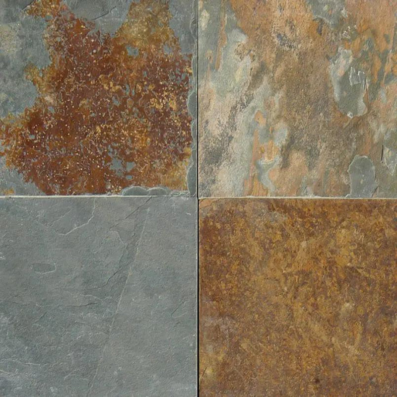 California Gold Gauged Slate Tiles 24x24 by MSI Surfaces