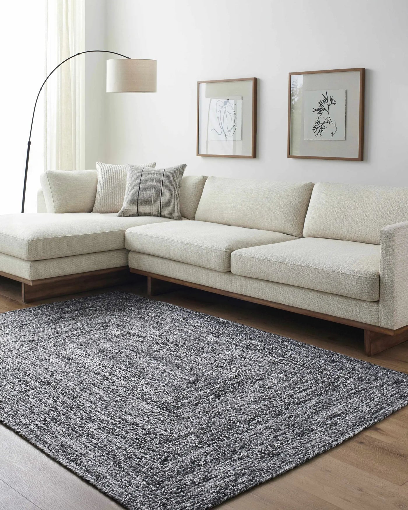 Kenyi Black Area Rug - Clearance by Boutique Rugs