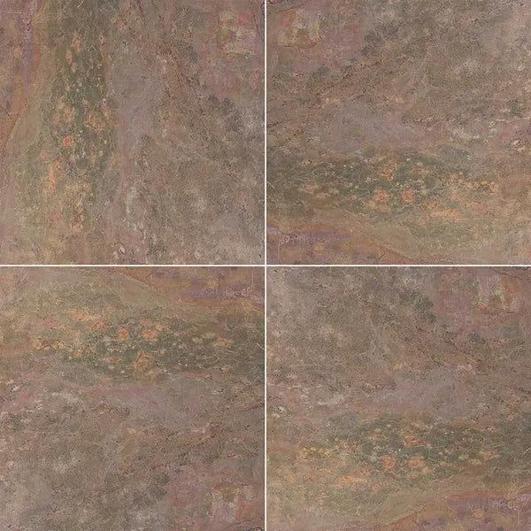 Copper Honed Quartzite Tiles 12x12, photo 2 of 5