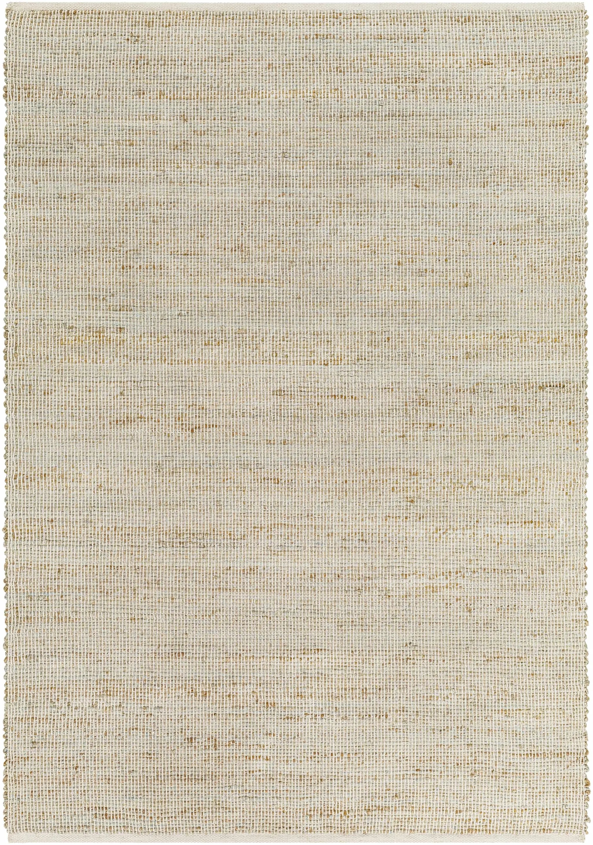 Byrne Beige & Green Jute Rug - Clearance by Boutique Rugs