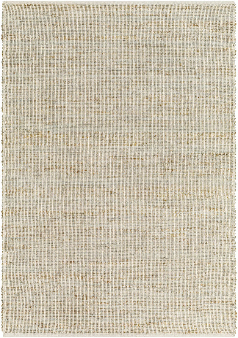 Byrne Beige & Green Jute Rug - Clearance by Boutique Rugs