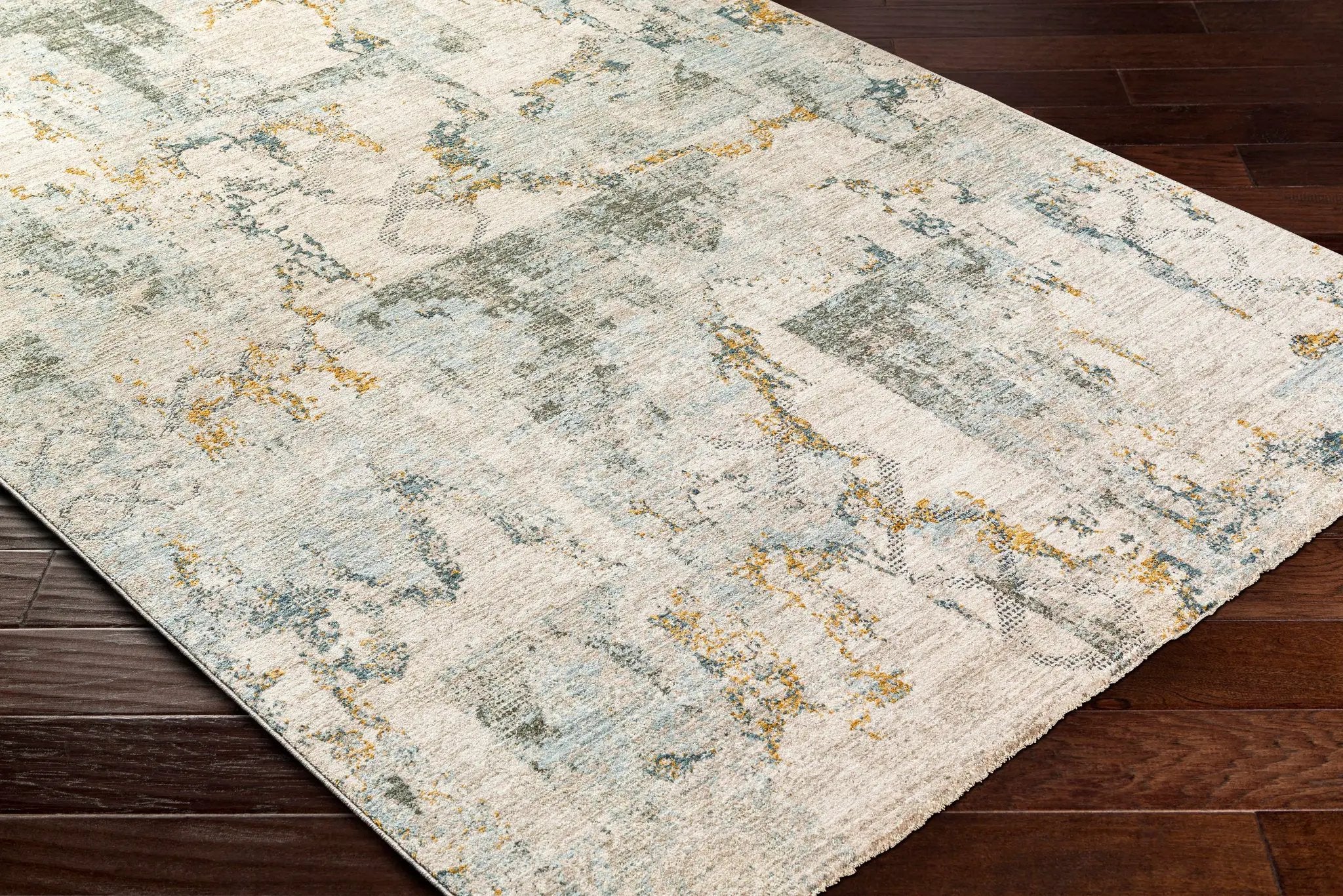 Adlai Textured Rug with Fringes by Boutique Rugs