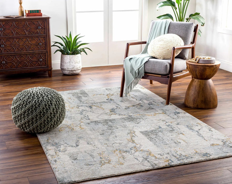 Adlai Textured Rug with Fringes by Boutique Rugs