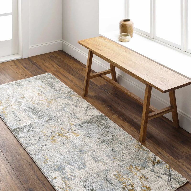 Adlai Textured Rug with Fringes by Boutique Rugs