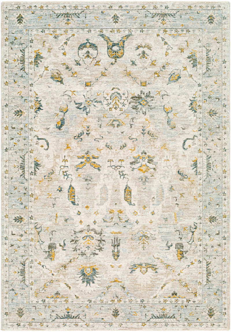 Emile Textured Rug with Fringes by Boutique Rugs
