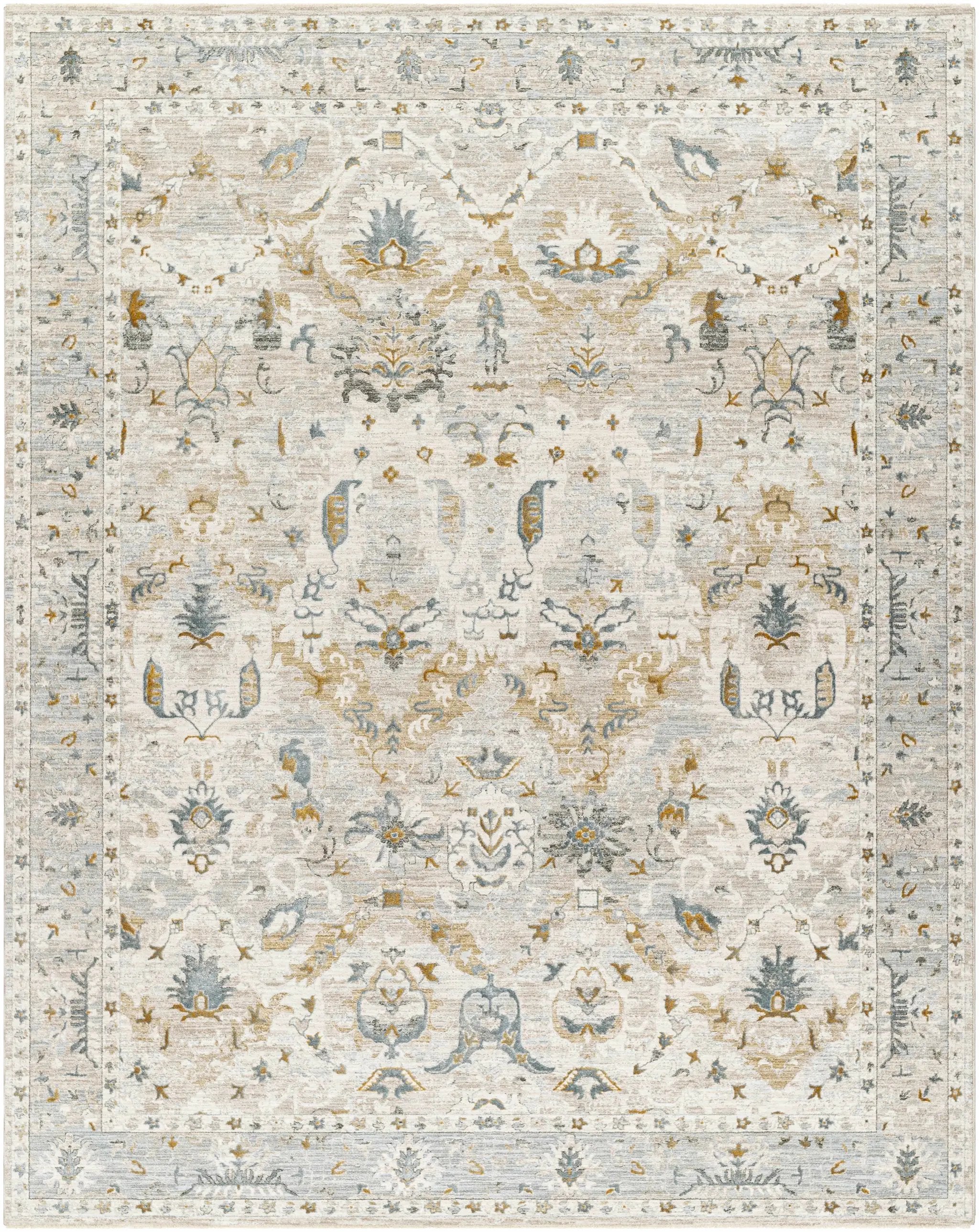 Emile Textured Rug with Fringes by Boutique Rugs