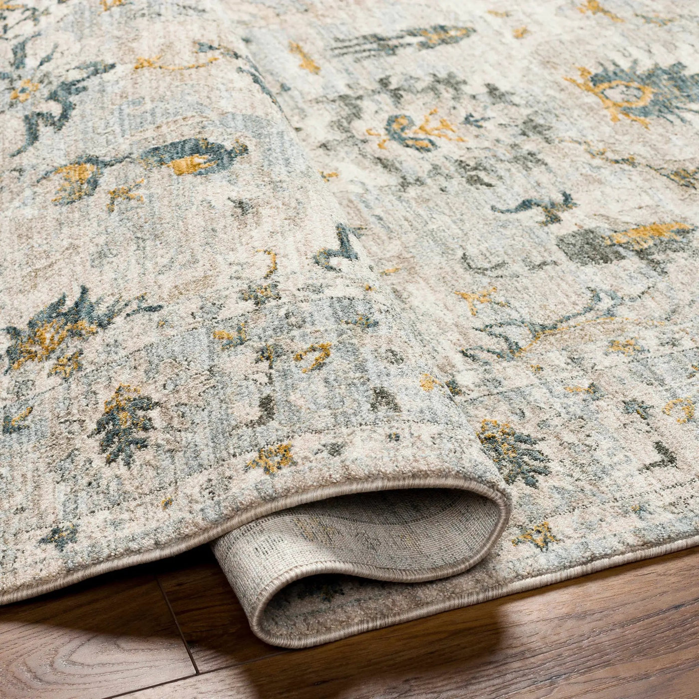 Emile Textured Rug with Fringes by Boutique Rugs