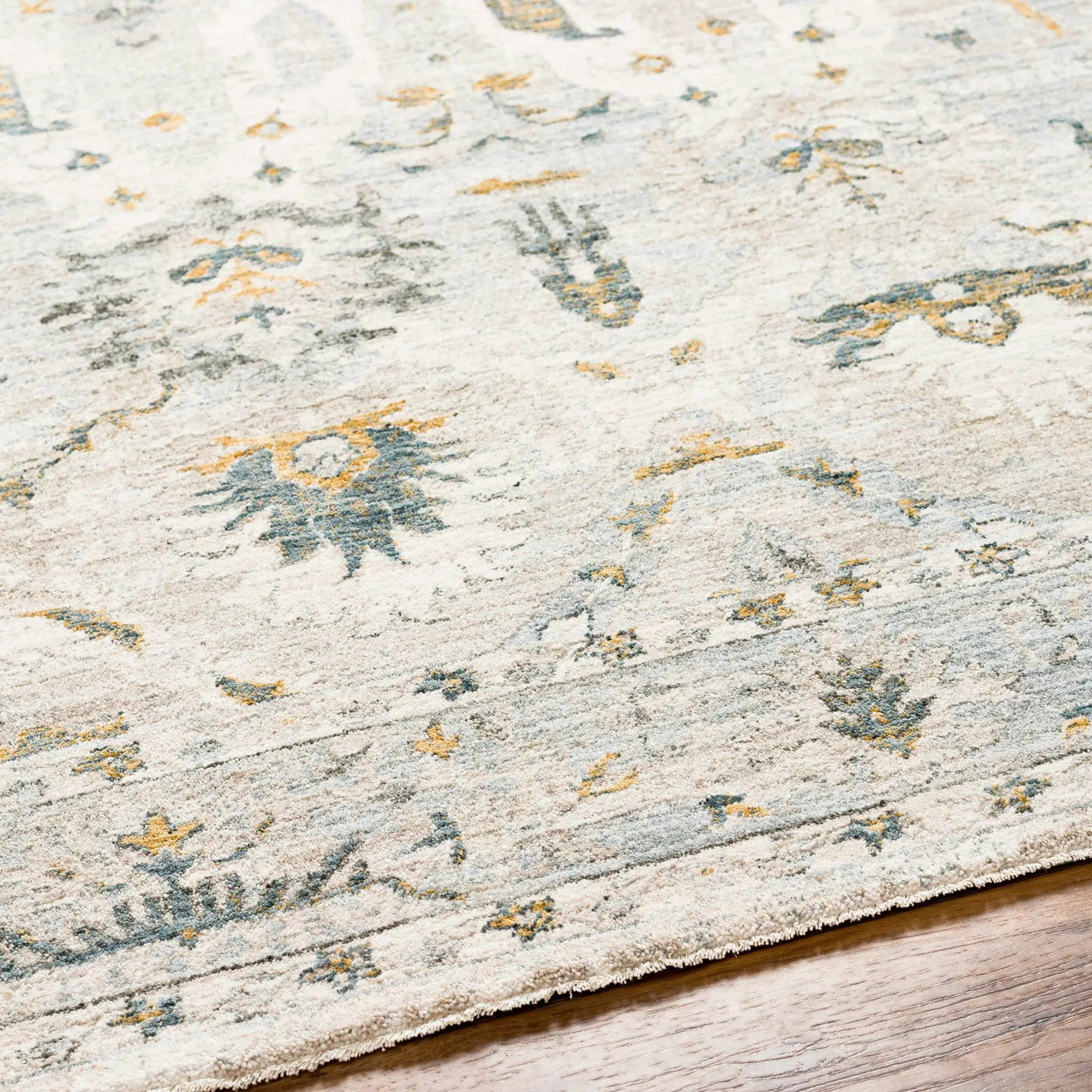Emile Textured Rug with Fringes by Boutique Rugs
