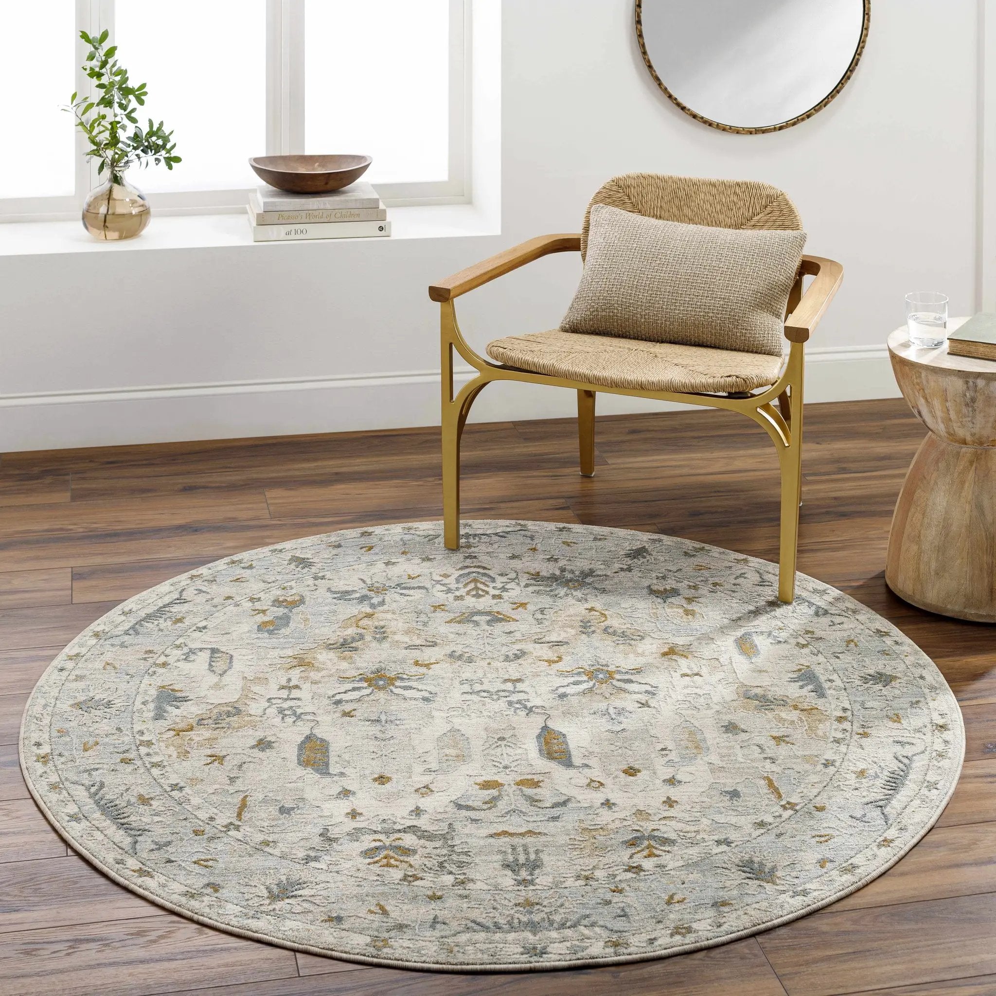 Emile Textured Rug with Fringes by Boutique Rugs
