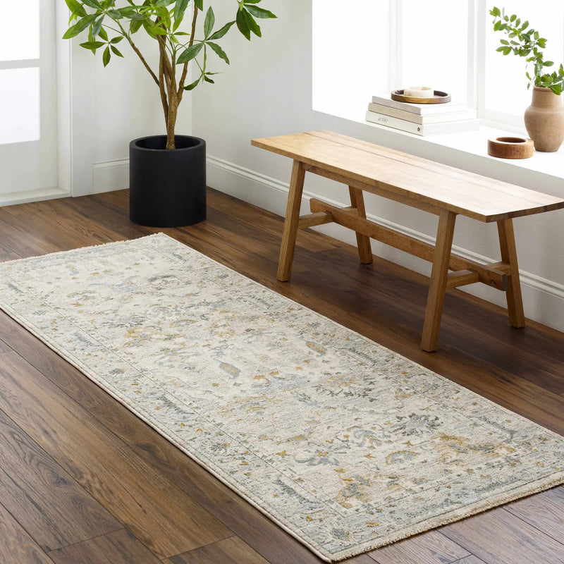Emile Textured Rug with Fringes by Boutique Rugs