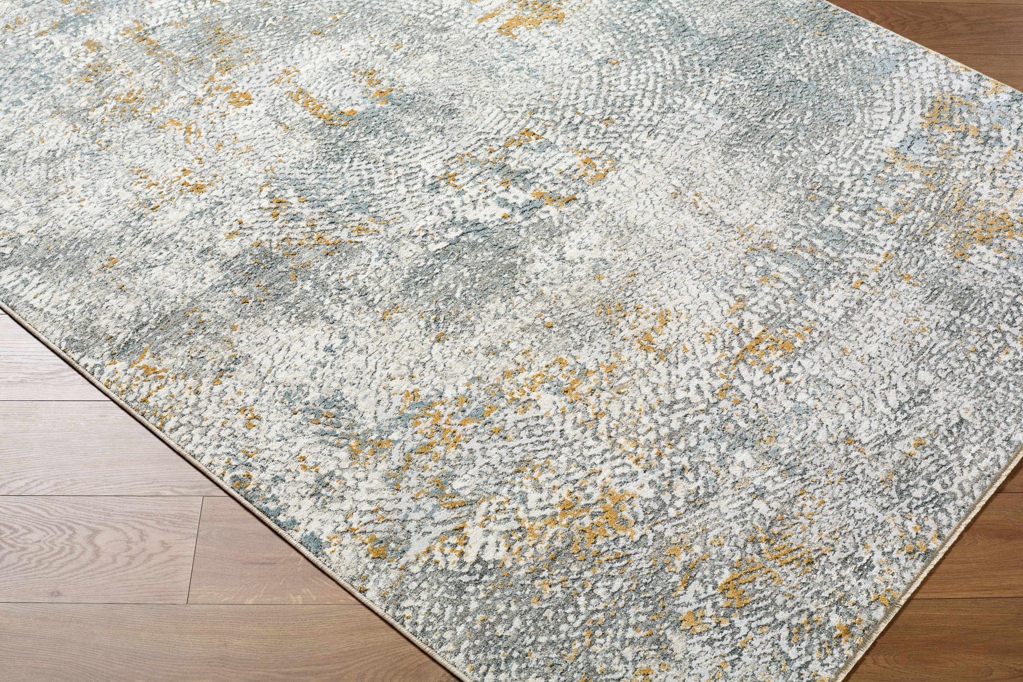 Fleur Textured Rug with Fringes by Boutique Rugs