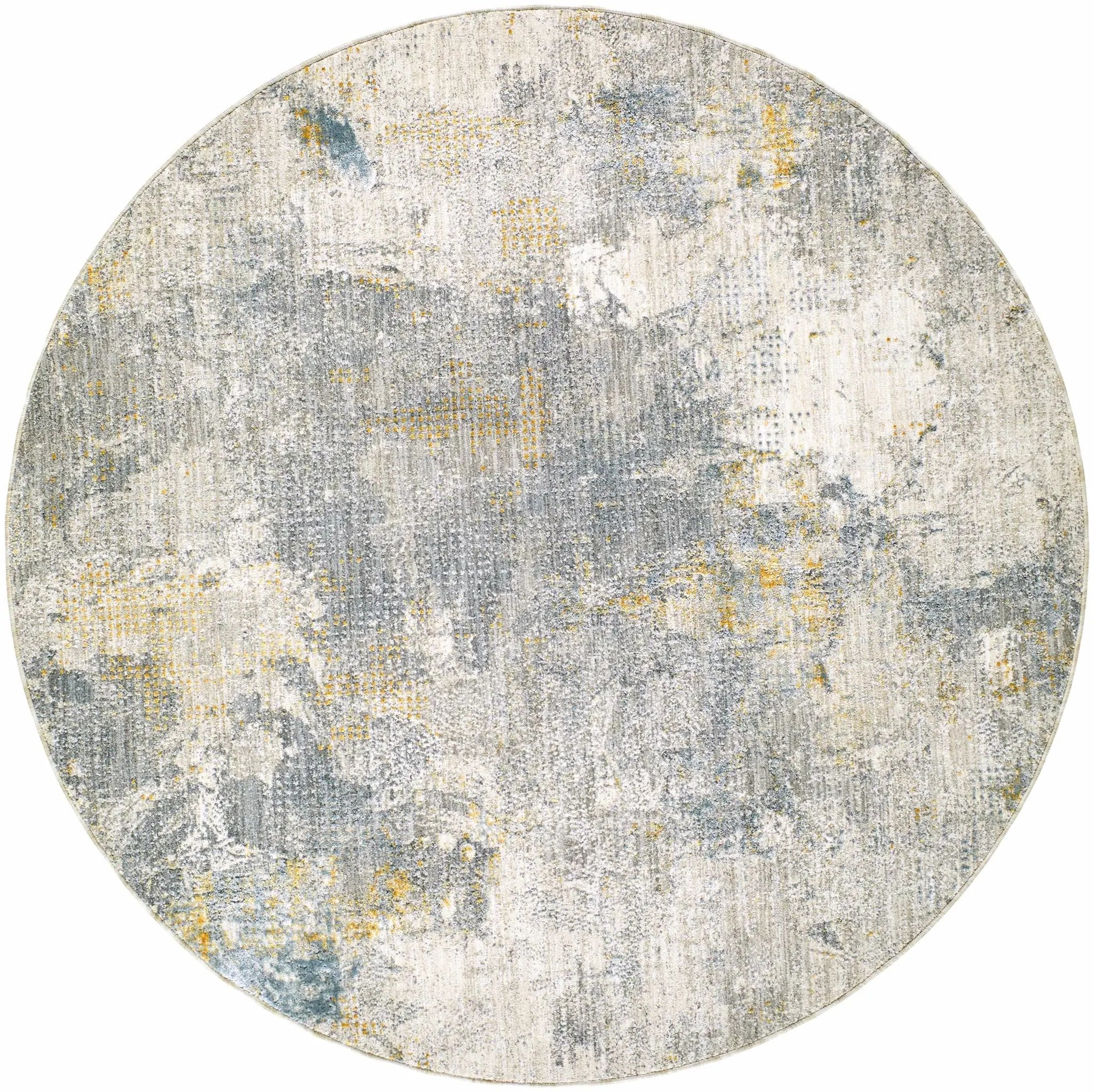 Haydn Rock Pattern Rug with Fringes by Boutique Rugs