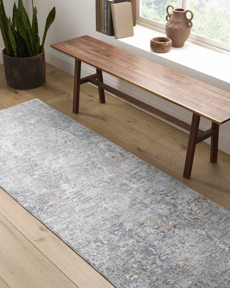 Ifama Textured Rug with Fringes by Boutique Rugs