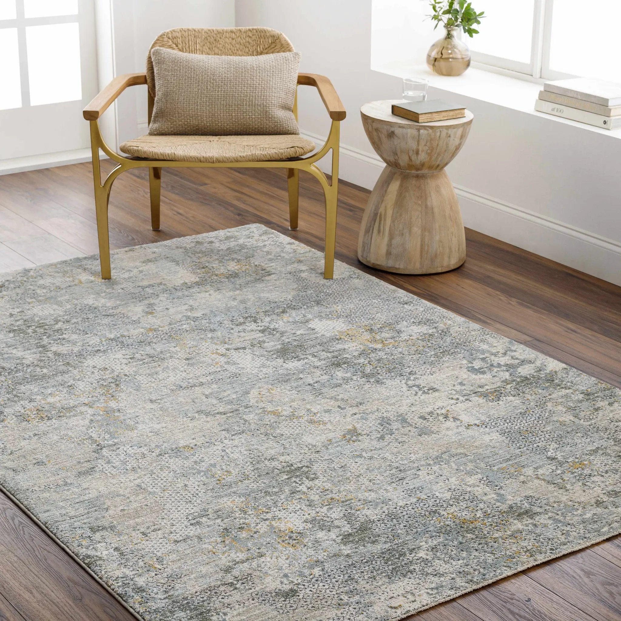 Pizi Textured Rug with Fringes by Boutique Rugs