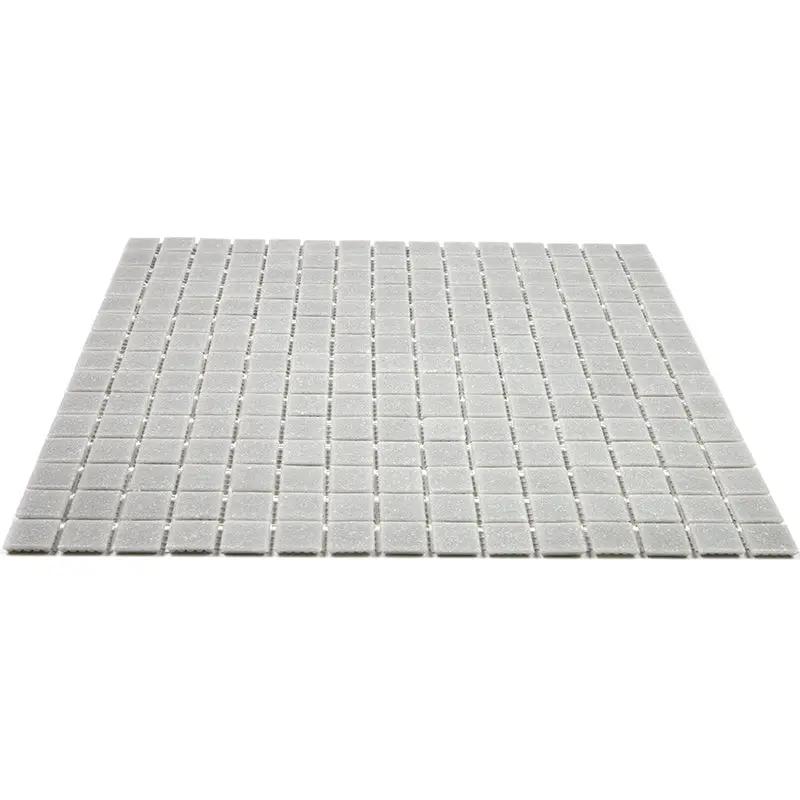 Ice Gray 12x12 Glossy Uniform Square Glass Mosaic Tile (20 pack, 20 sq ft/case) by Apollo Tile
