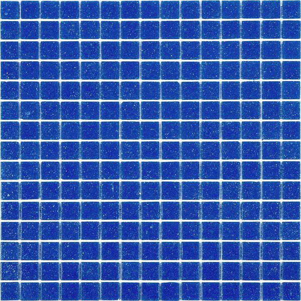 Cerulean Blue 12x12 Glossy Uniform Square Glass Mosaic Tile (20 pack, 20 sq ft/case)