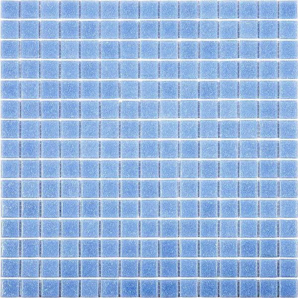 Maximum Blue 12x12 Glossy Uniform Square Glass Mosaic Tile (20 pack, 20 sq ft/case)