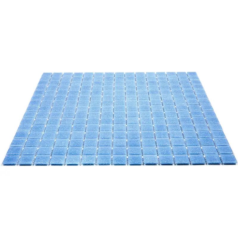 Maximum Blue 12x12 Glossy Uniform Square Glass Mosaic Tile (20 pack, 20 sq ft/case) by Apollo Tile