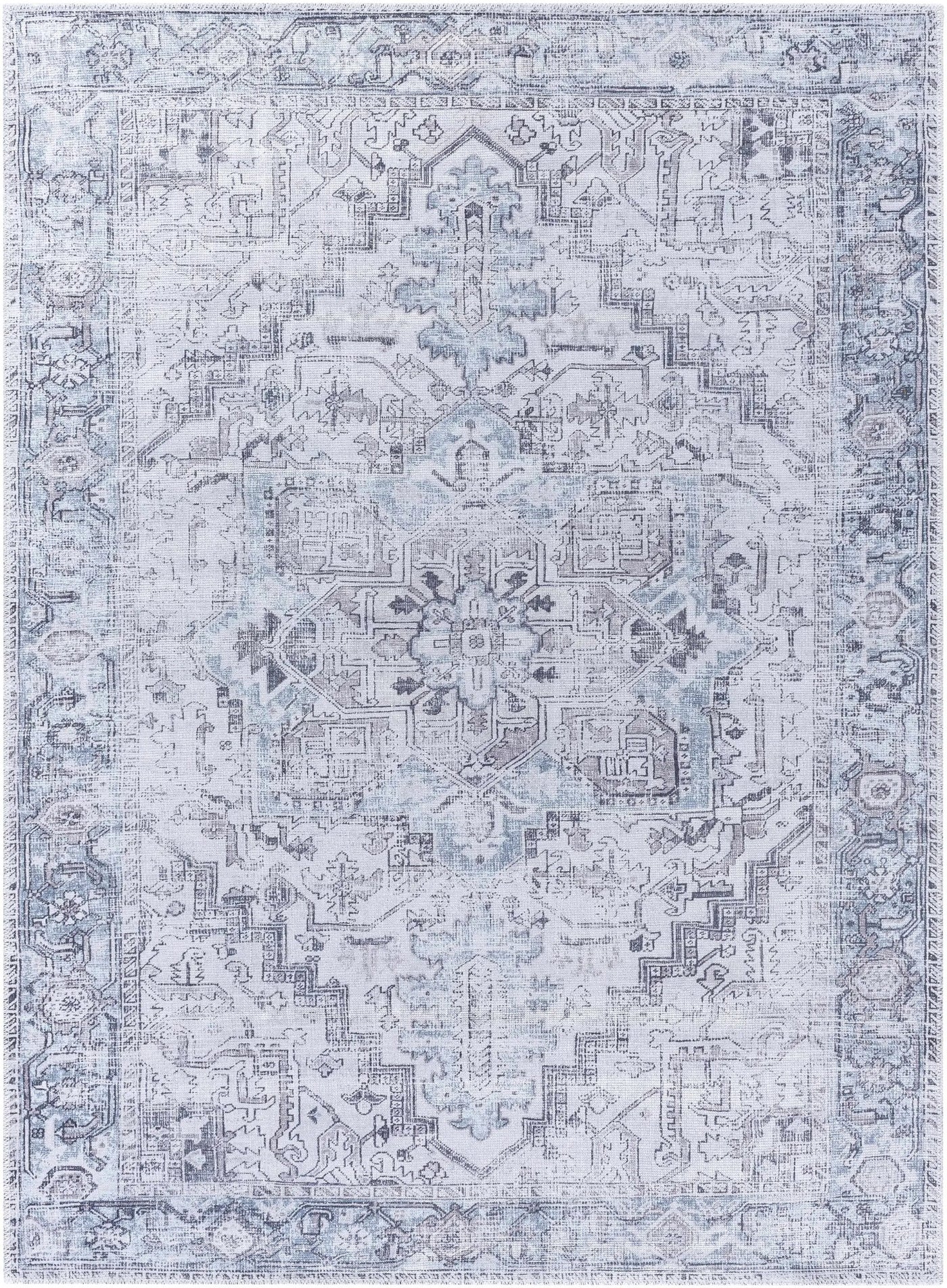 Nadia Silver Gray Area Rug - Clearance by Boutique Rugs