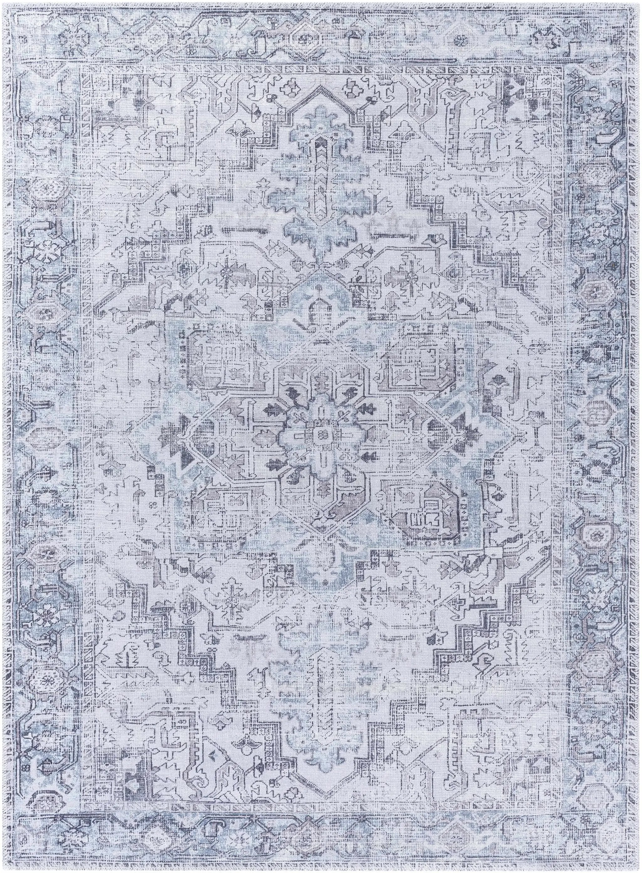 Nadia Silver Gray Area Rug - Clearance by Boutique Rugs
