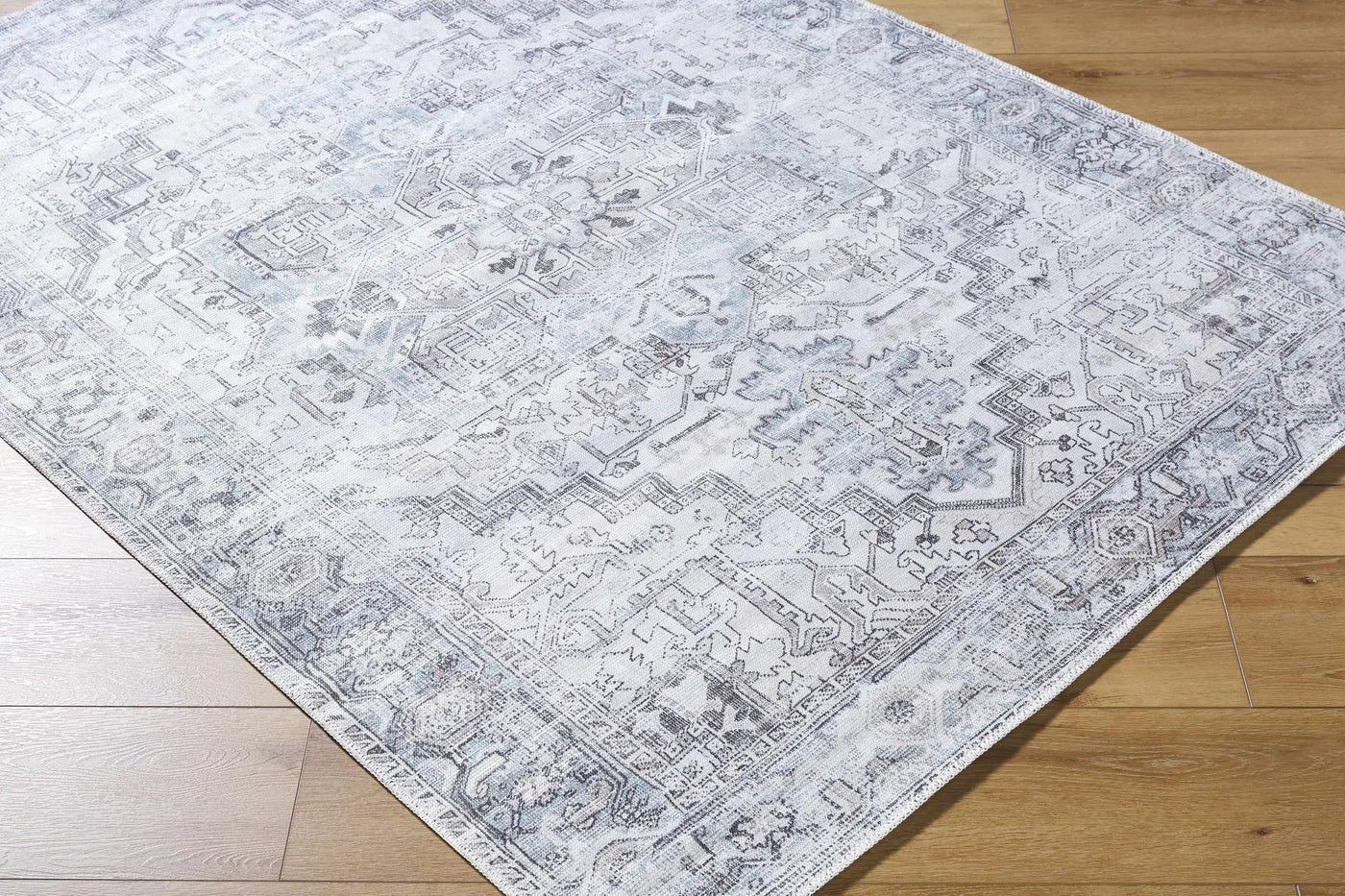 Nadia Silver Gray Area Rug - Clearance by Boutique Rugs