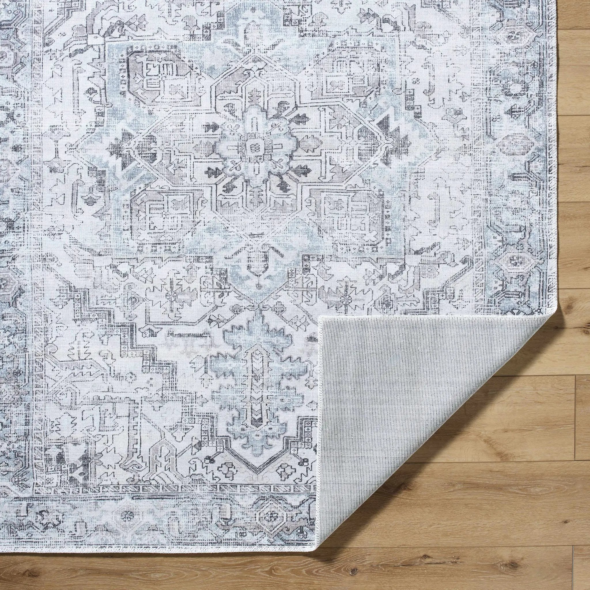 Nadia Silver Gray Area Rug - Clearance by Boutique Rugs