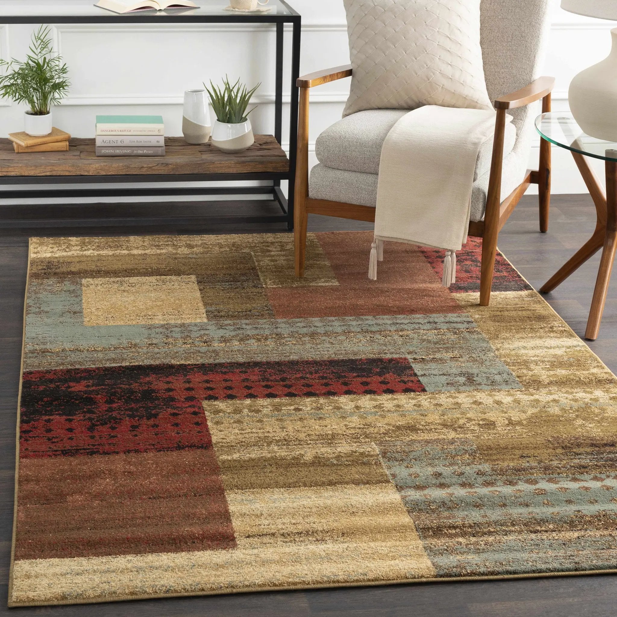 Sentinel Riley Geometric Rug by Boutique Rugs