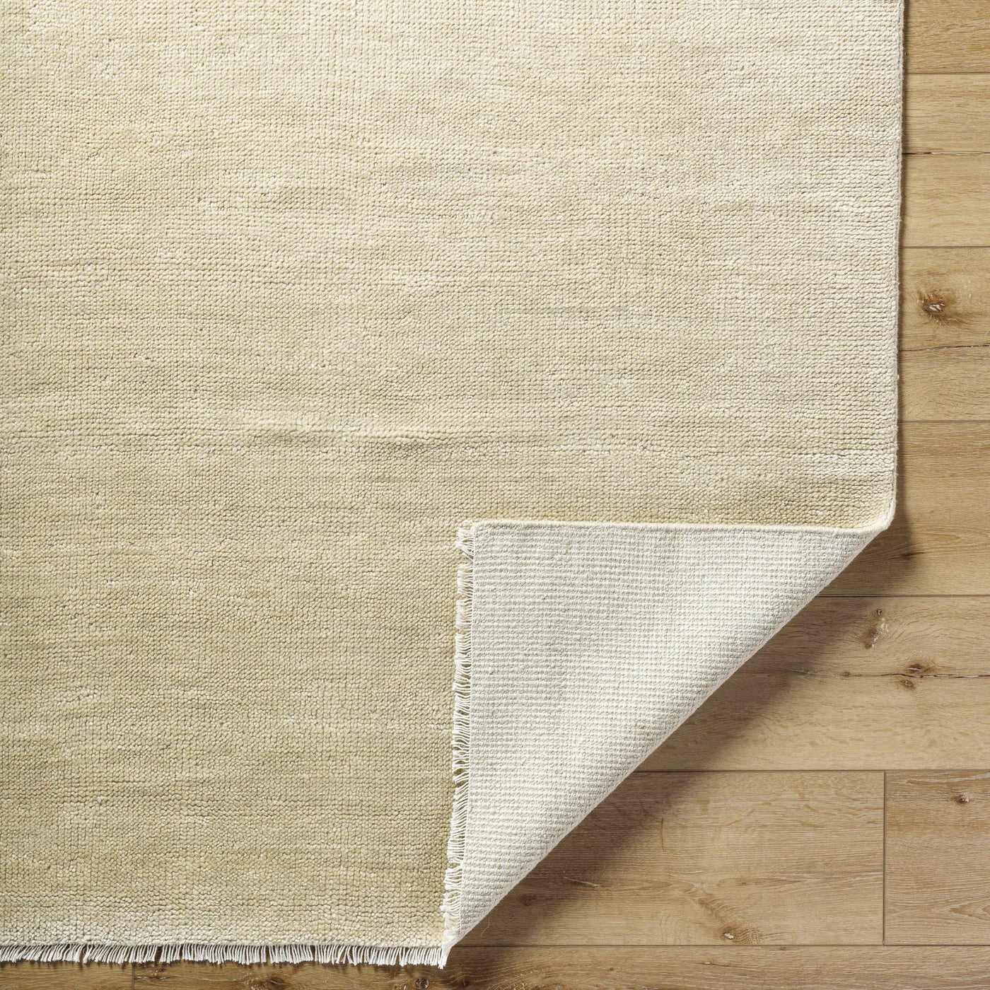 Powa Light Yellow Area Rug - Clearance by Boutique Rugs