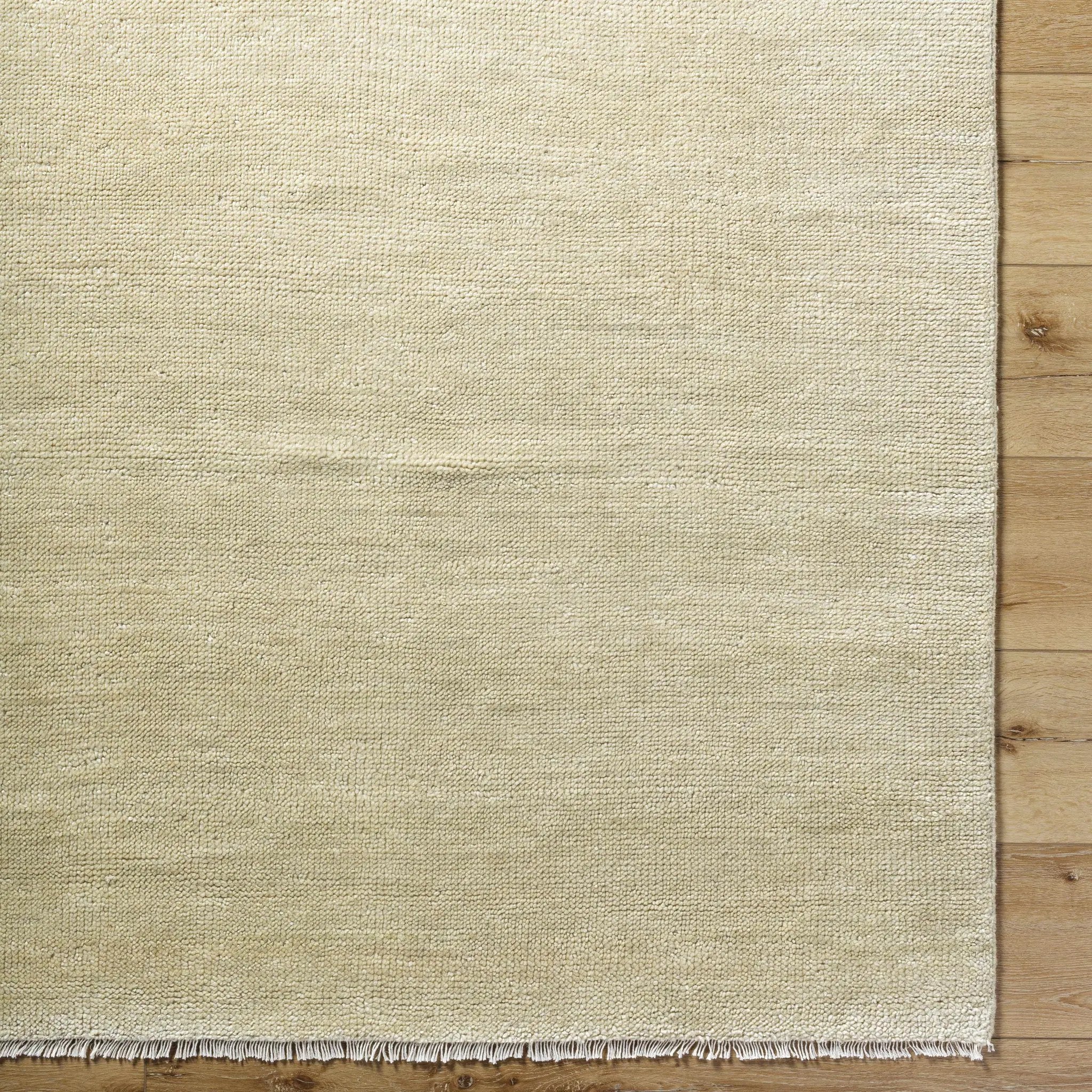 Powa Light Yellow Area Rug - Clearance by Boutique Rugs