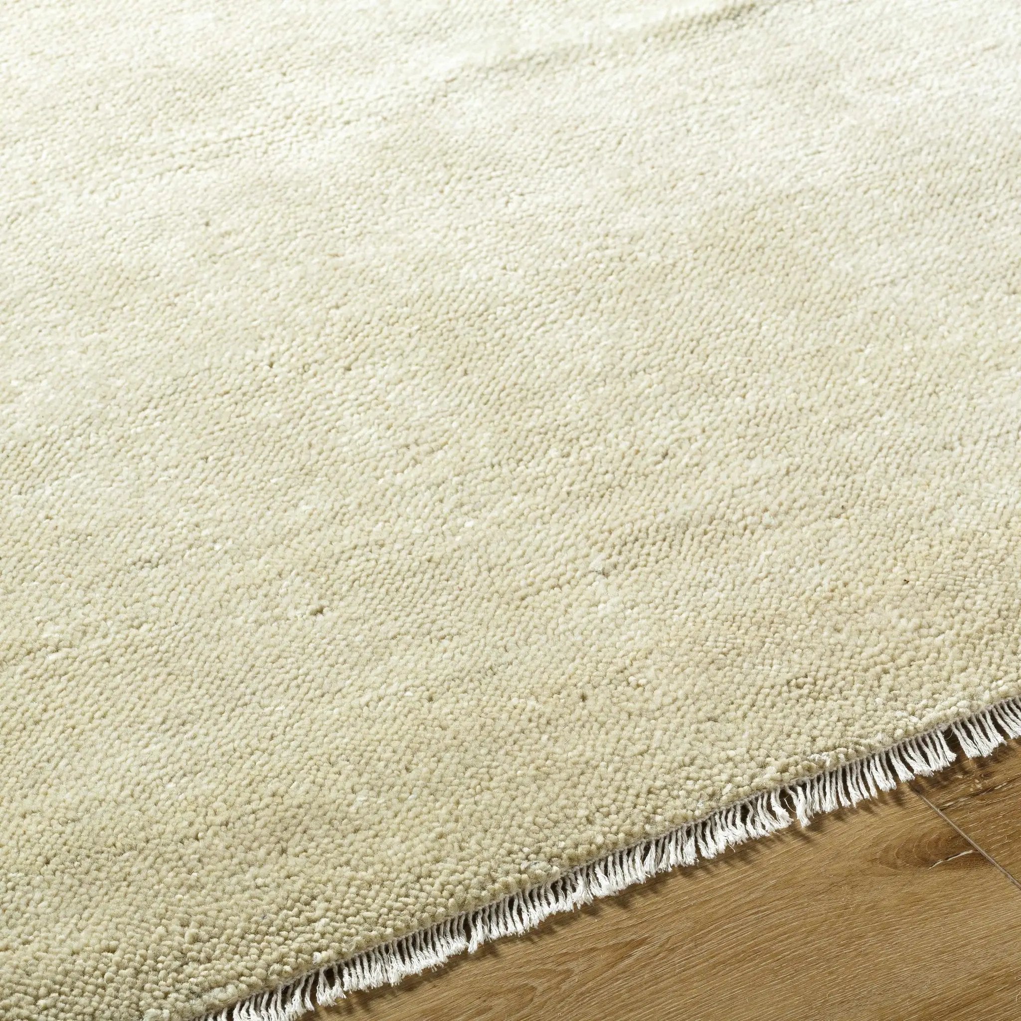 Powa Light Yellow Area Rug - Clearance by Boutique Rugs