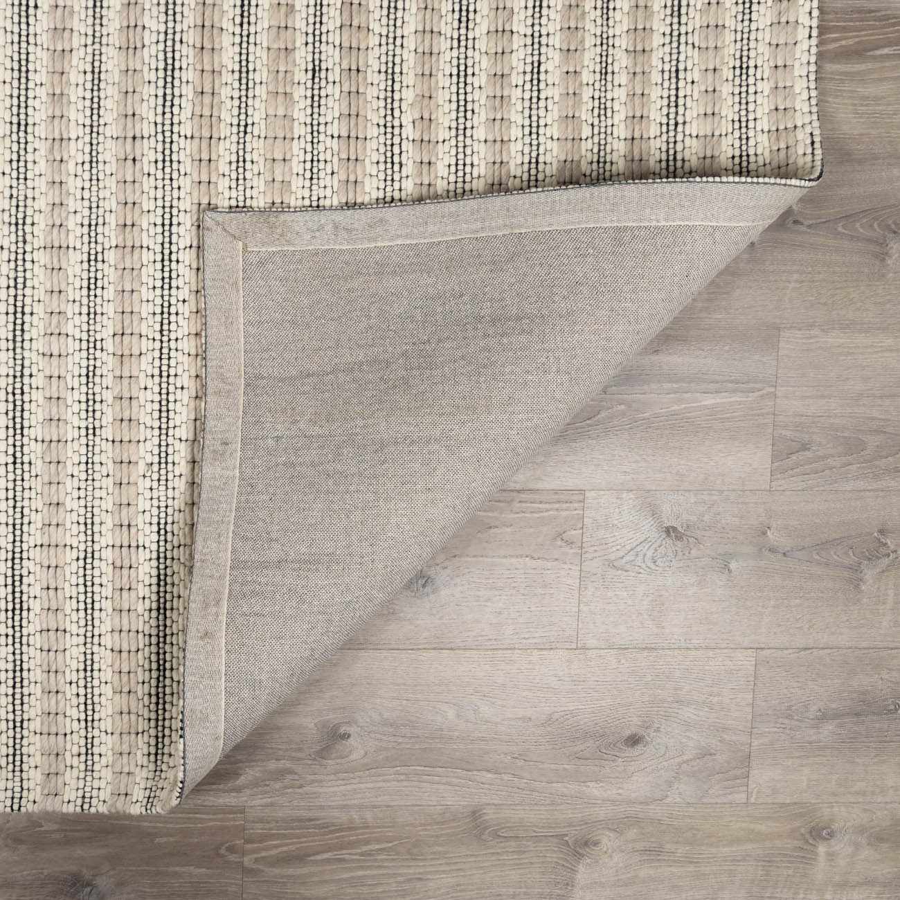 Laleh Cream & Black Area Rug - Clearance by Boutique Rugs