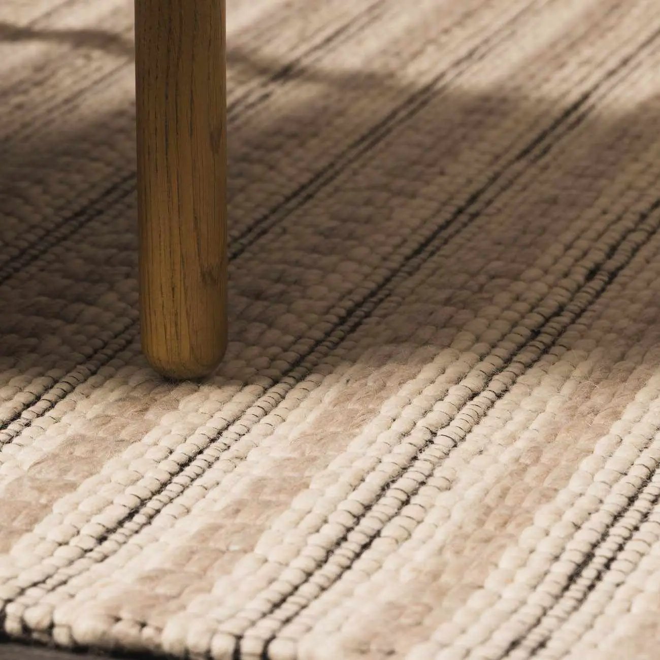 Laleh Cream & Black Area Rug - Clearance by Boutique Rugs