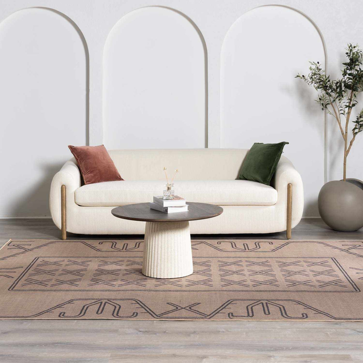 Anuja Washable Jutely Rug - Clearance by Boutique Rugs